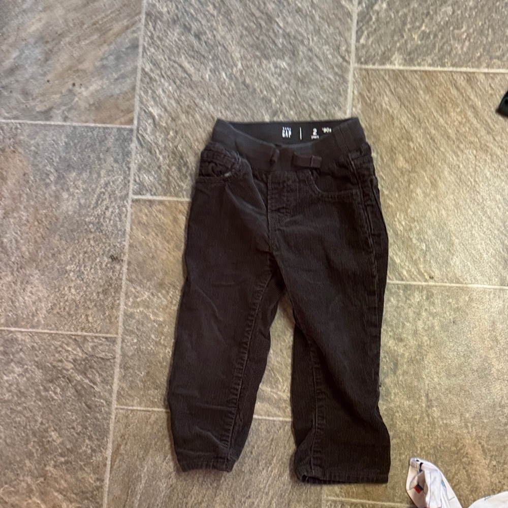 GAP Kids Black Corduroy Pants